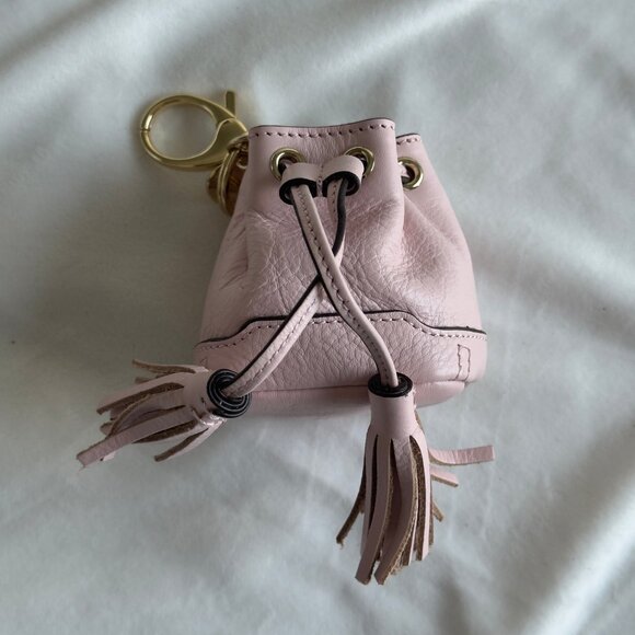 Rebecca Minkoff Micro Pink Bag Charm/Keychain - Picture 1 of 4